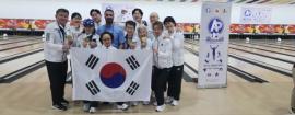 제10회 쿠알라룸푸르 아시아태평양농아인게임, 배드민턴-볼링-태권도 금메달 행진 대문사진, 이미지 설명: 제10회 쿠알라룸푸르 아시아태평양농아인게임, 배드민턴-볼링-태권도 금메달 행진 사진