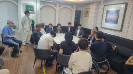 (사)한국장애인멘토링협회 주관 연합회 회원단체장 오찬 간담회 글 대문 사진