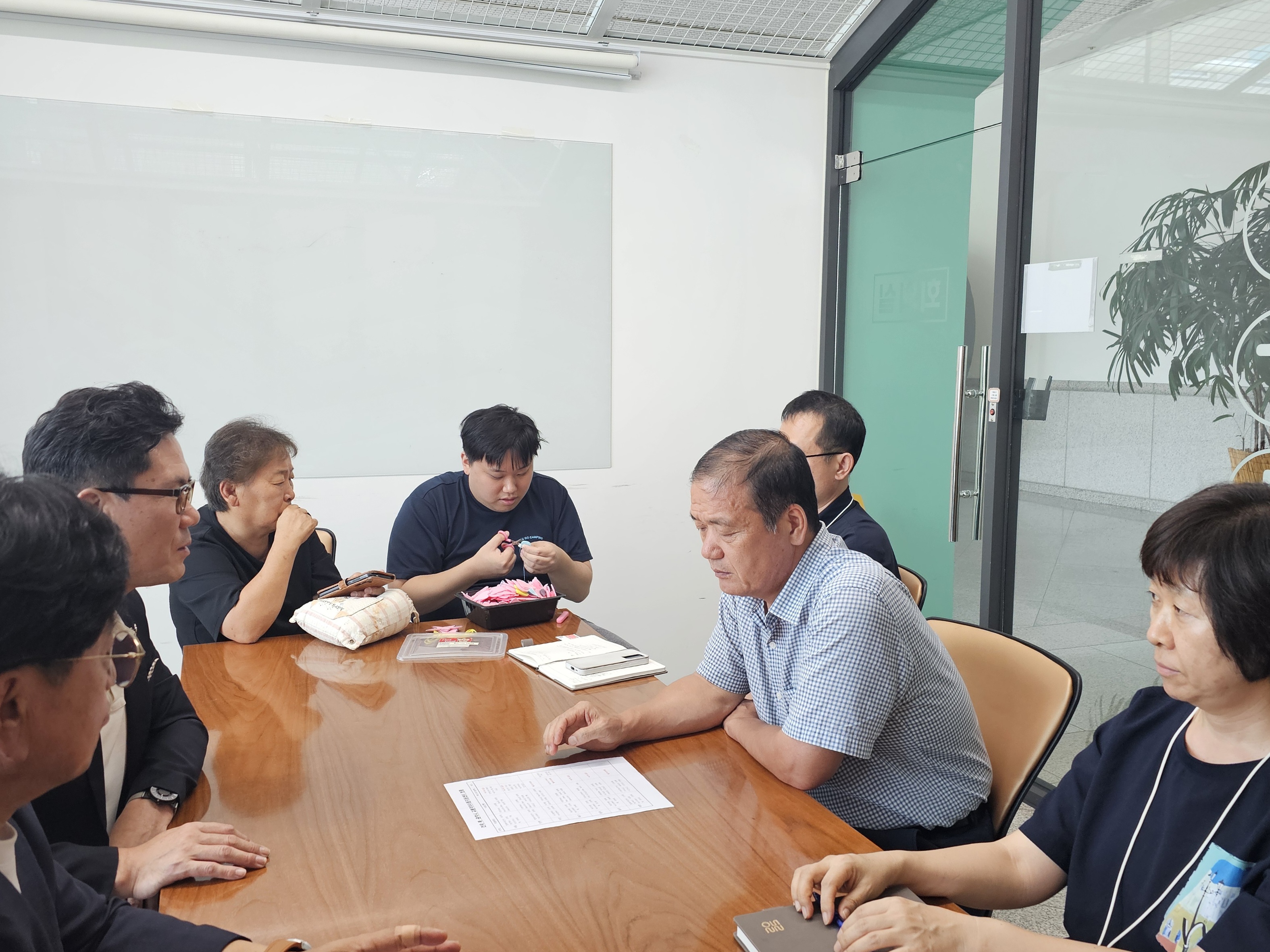 대전광역시 교통국 교통정책과와 간담회 진행 글 대문 사진